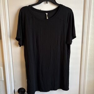 Glyder Womens Athletic Top Size S Short Sleeve T-shirt Slits On Either Side